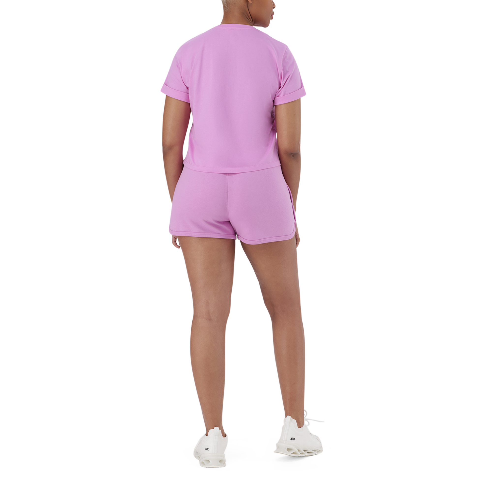 TAMSYN VIOLET RAVE JOGGER SHORTS