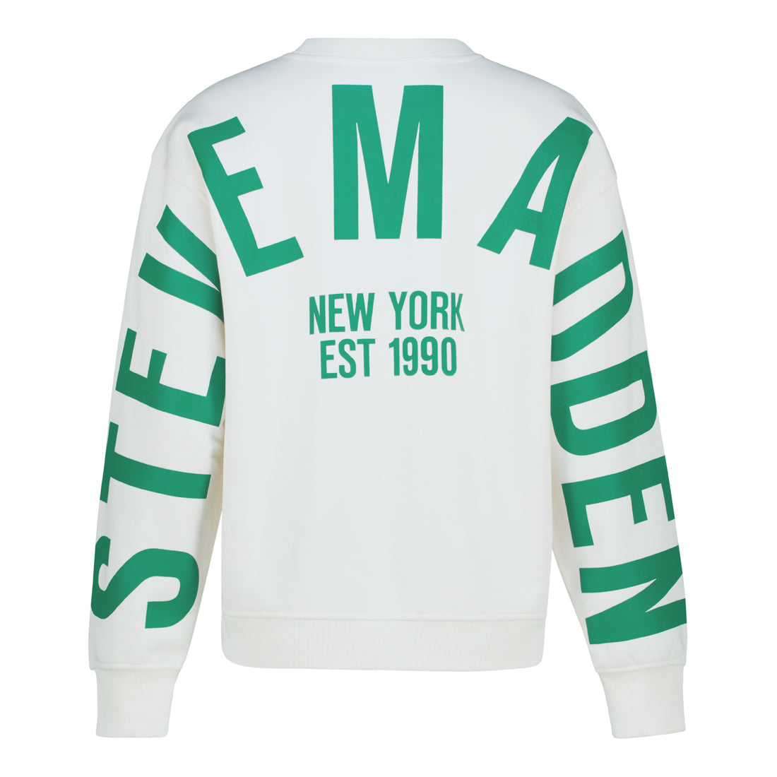 AMELIA CREAM OVERSIZED CREW NECK FLEECE SWEAT