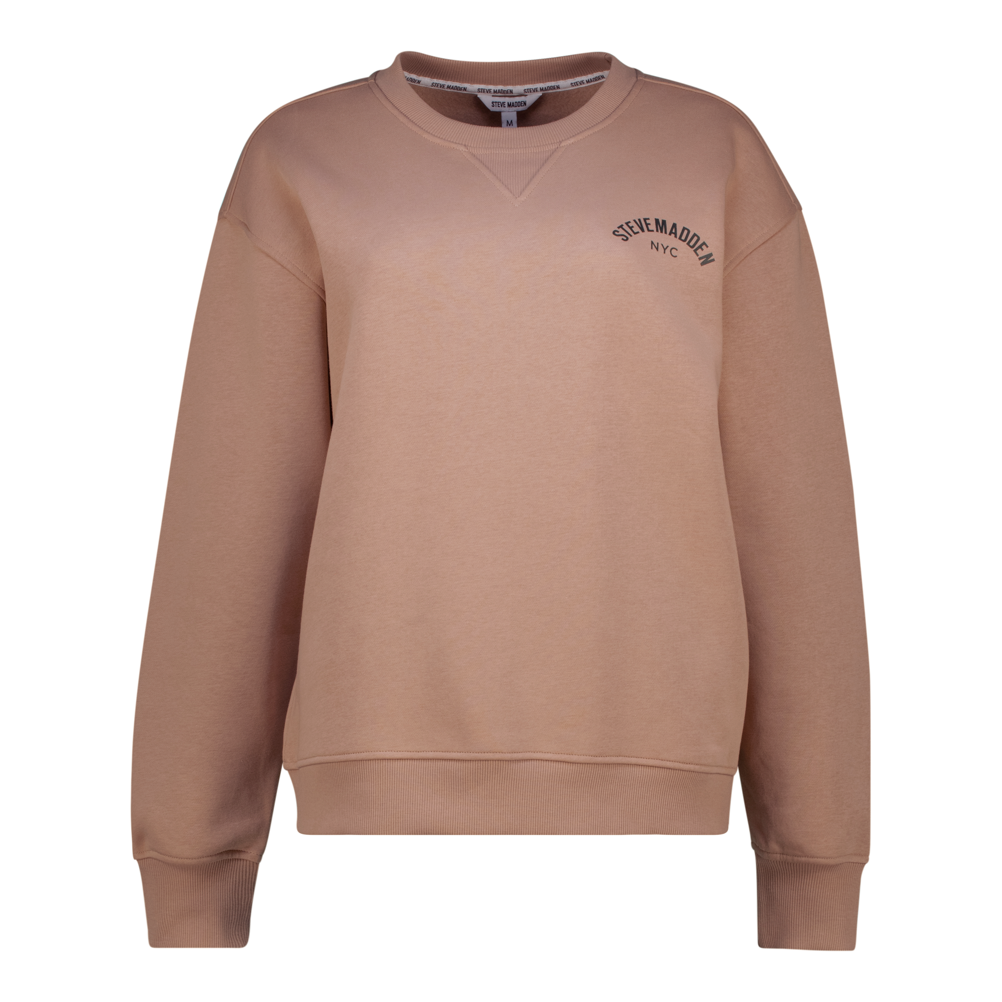 AMELIA BISCUIT OVERSIZED CREW NECK FLEECE SWEAT