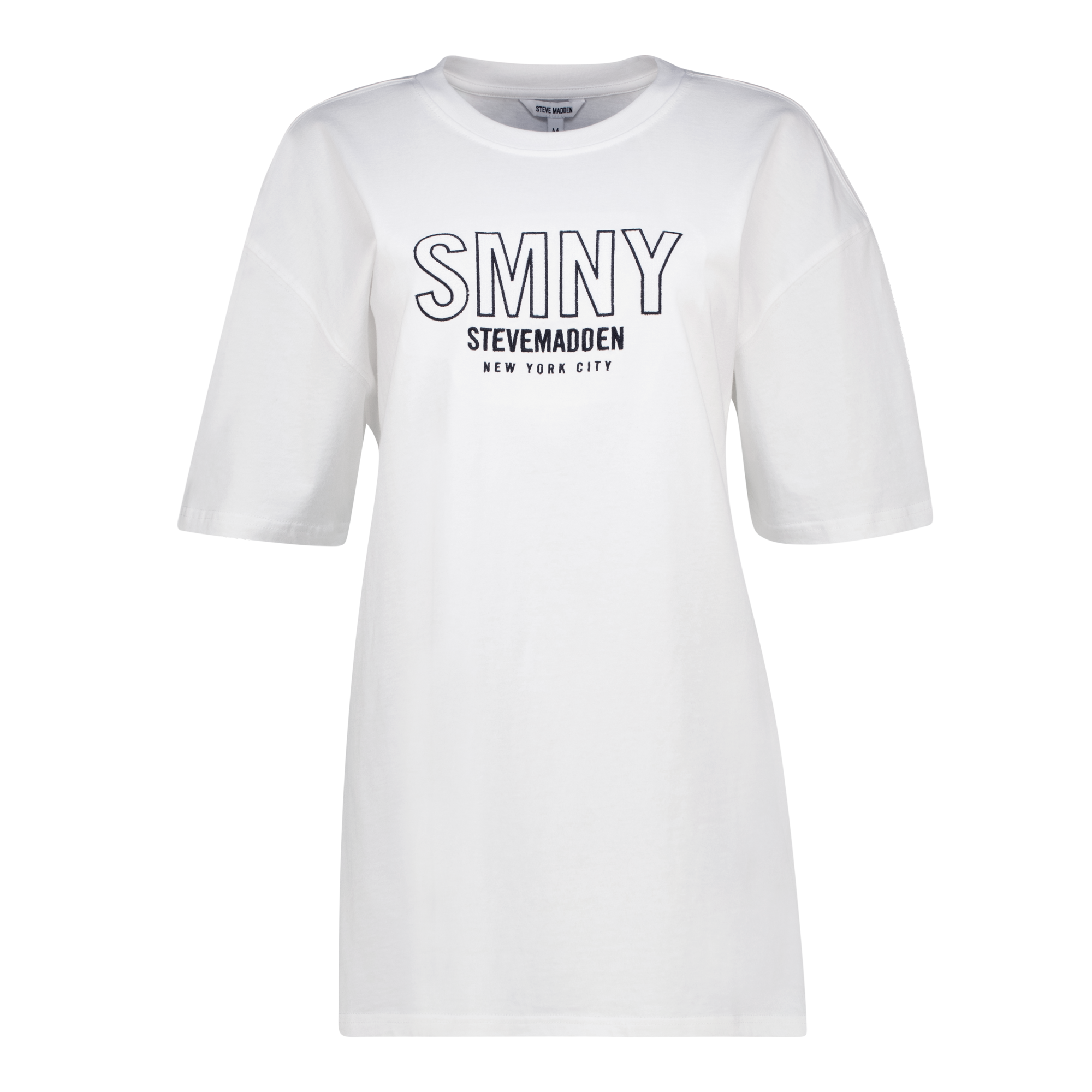 ATHENA WHITE OVERSIZED GRAPHIC T-SHIRT