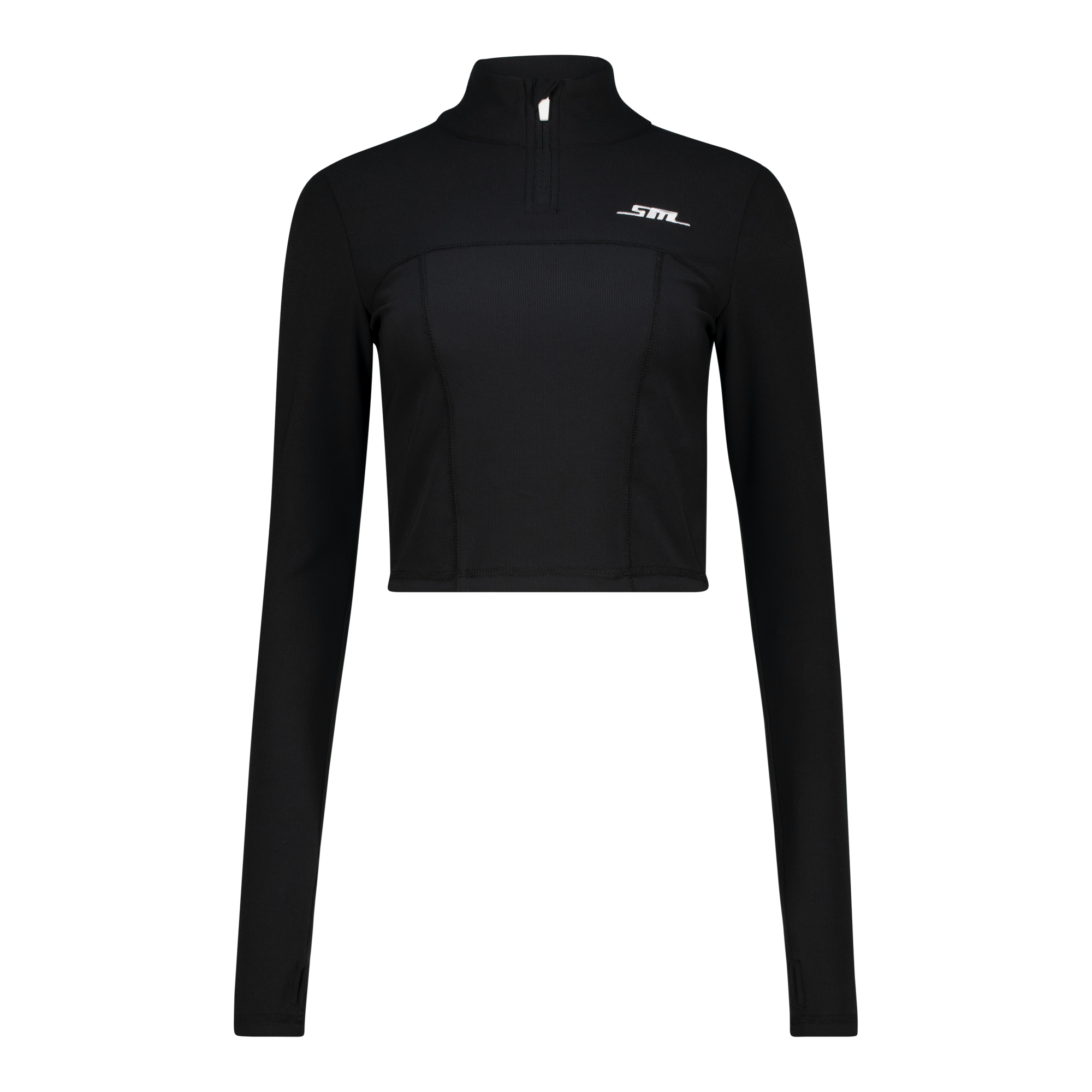THALIA BLACK ACTIVE TOP