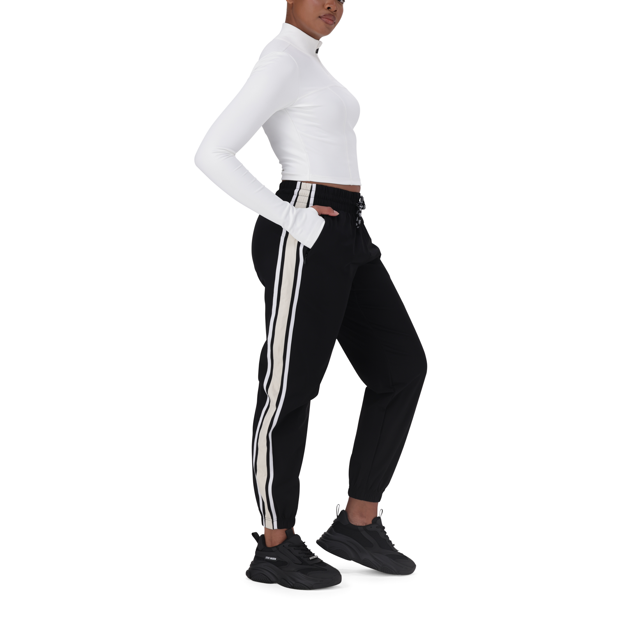 THALIA WHITE ACTIVE TOP