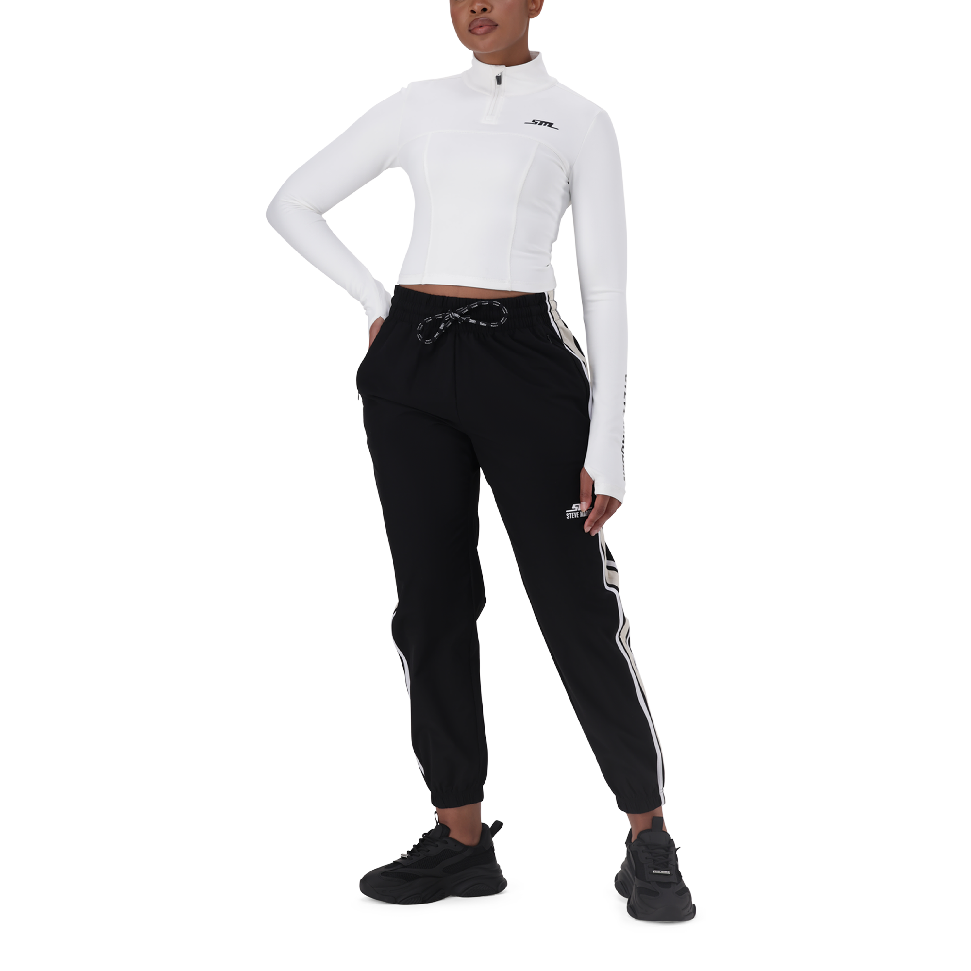 THALIA WHITE ACTIVE TOP