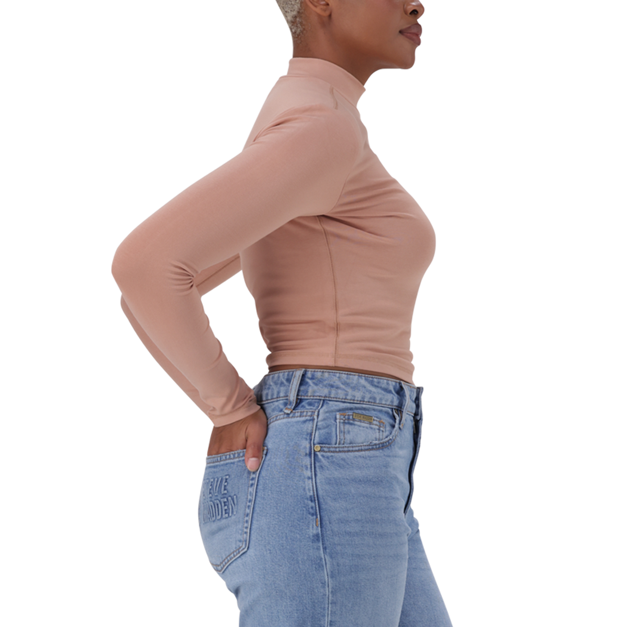 ADDILYN BISCUIT TURTLE NECK TOP