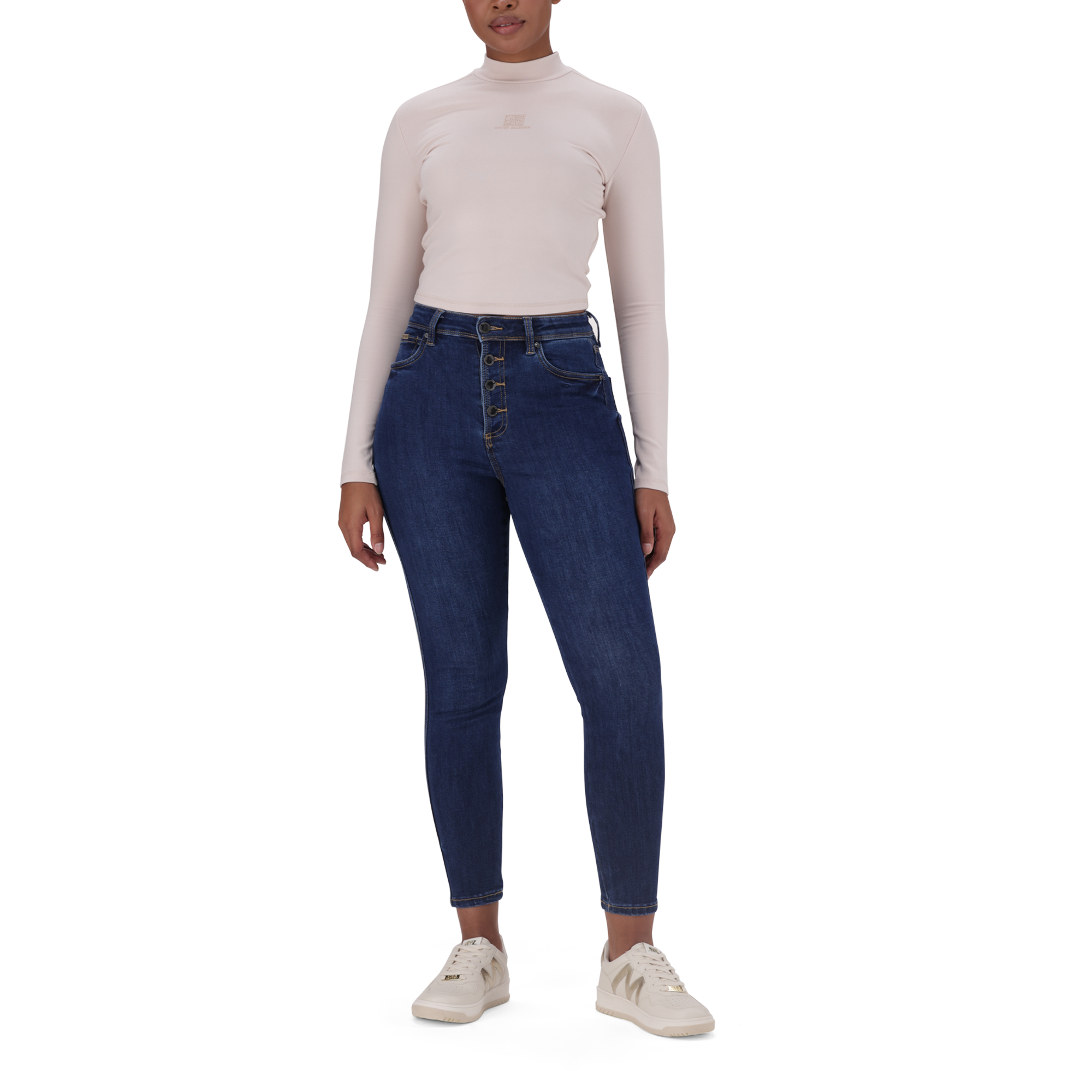 ADDILYN STONE TURTLE NECK TOP