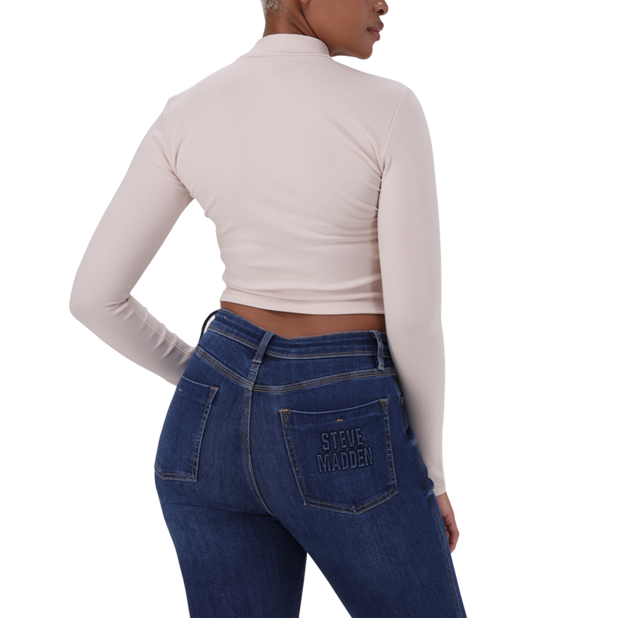 ADDILYN STONE TURTLE NECK TOP