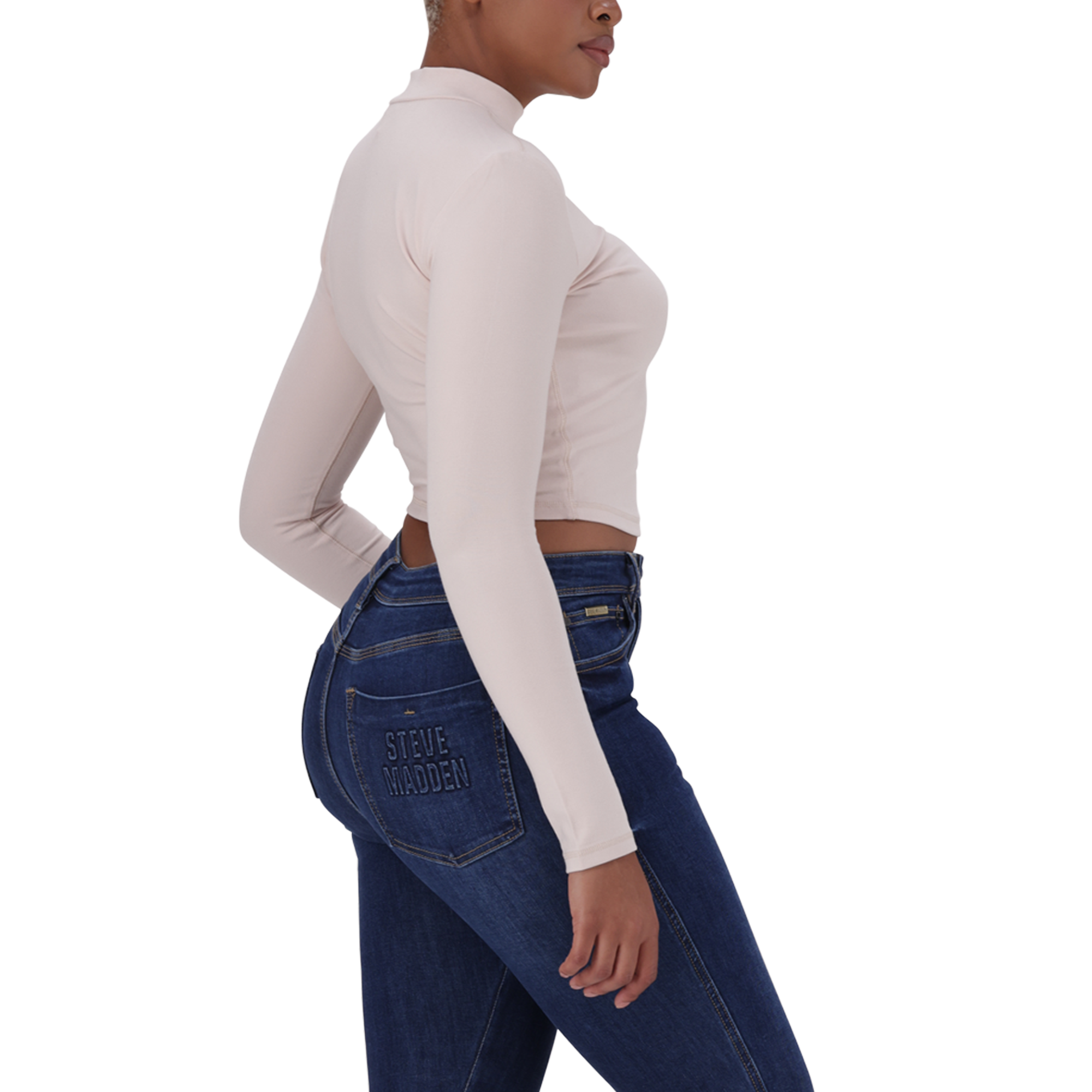 ADDILYN STONE TURTLE NECK TOP