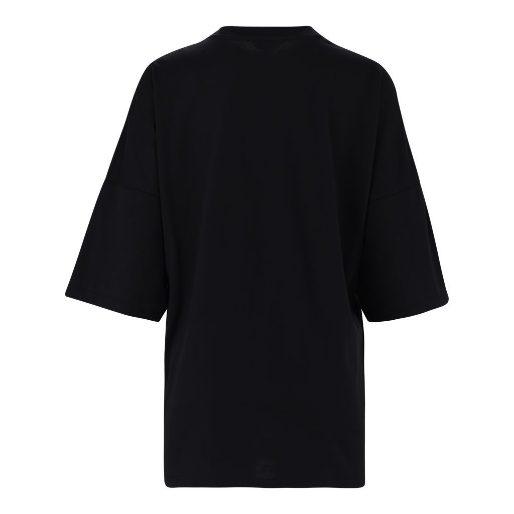 ODESSA BLACK OVERSIZED BOXY T-SHIRT