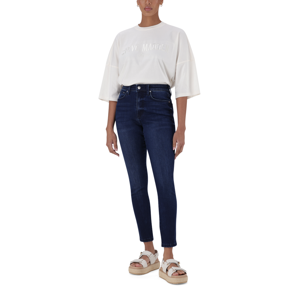 ODESSA CREAM OVERSIZED BOXY T-SHIRT
