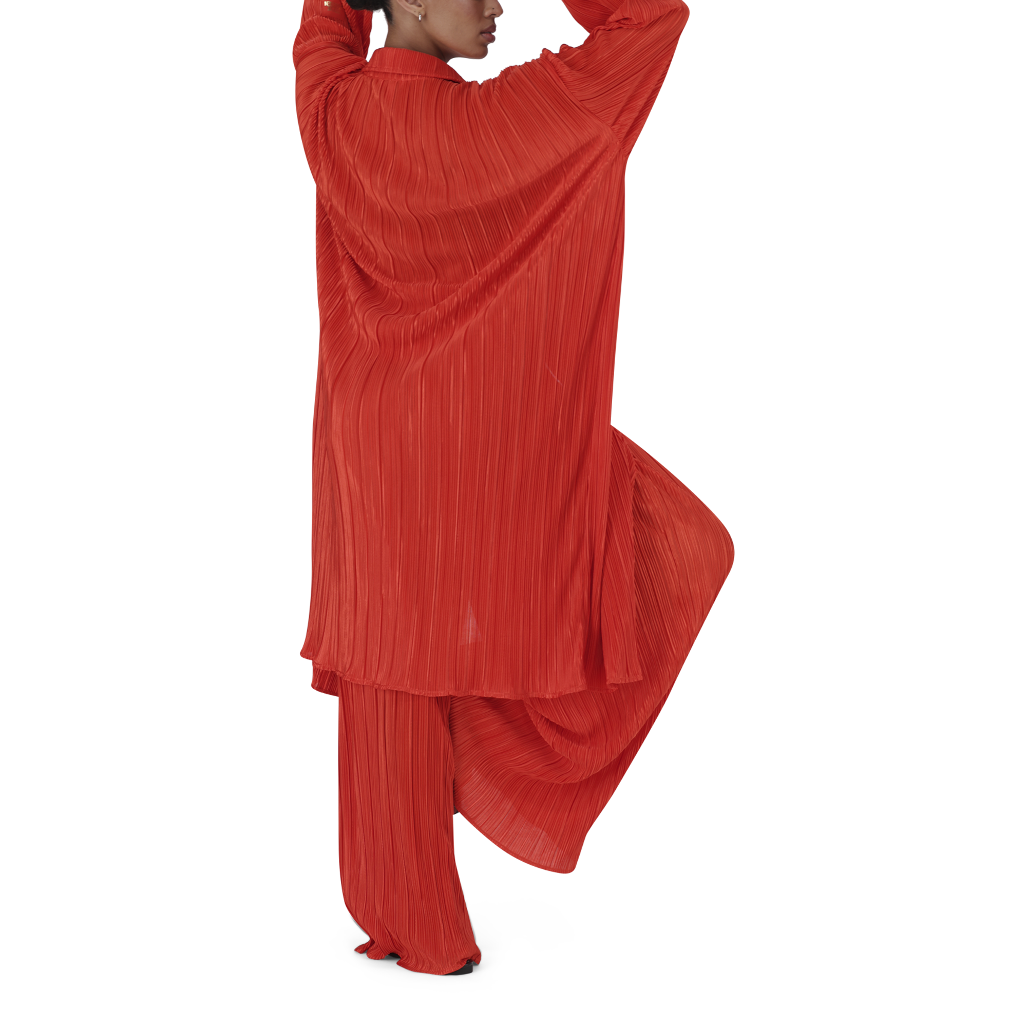 YUNA RED YOGA SHIRT