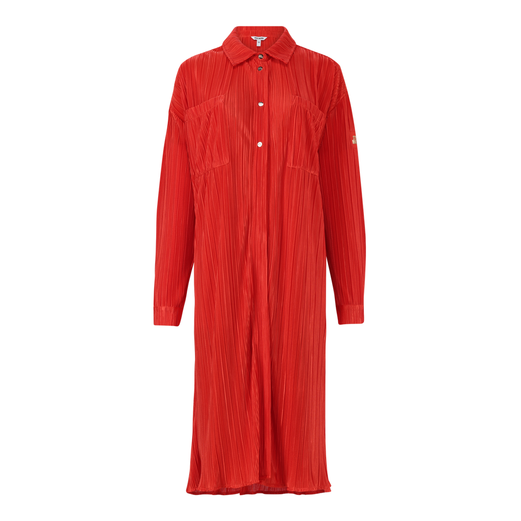 YUNA RED YOGA SHIRT