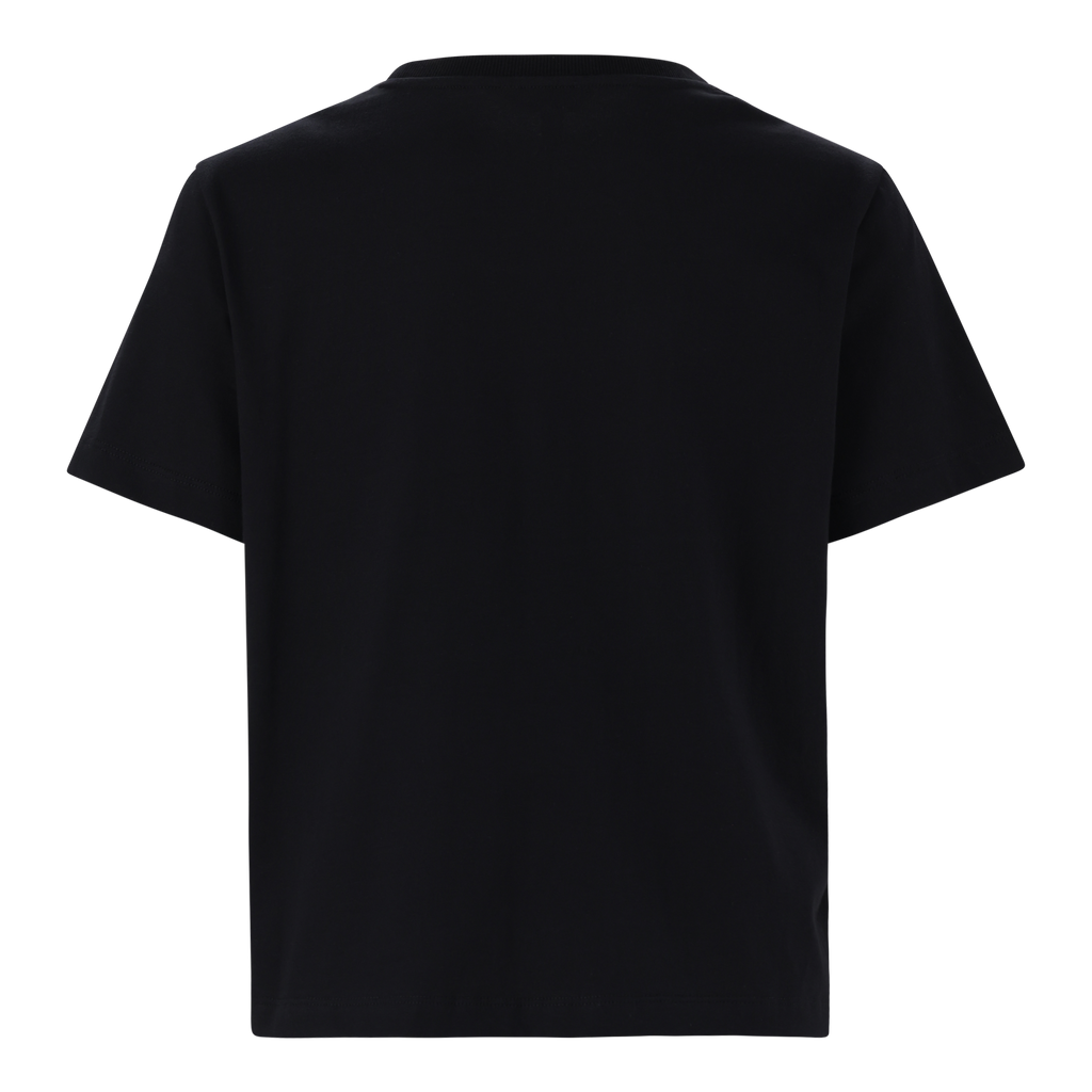 HAZEL BLACK HEART T-SHIRT WITH POPPERS