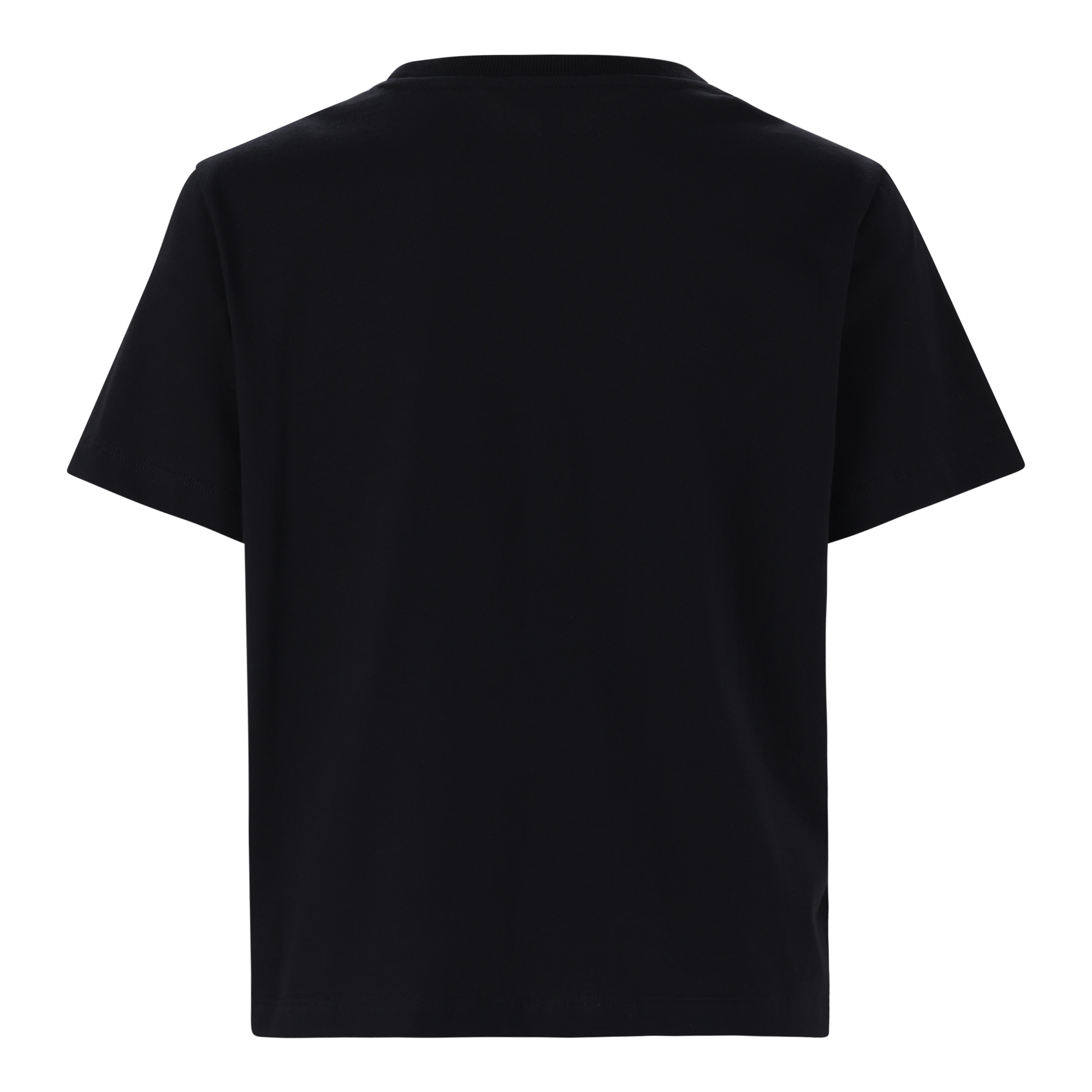 HAZEL BLACK HEART T-SHIRT WITH POPPERS