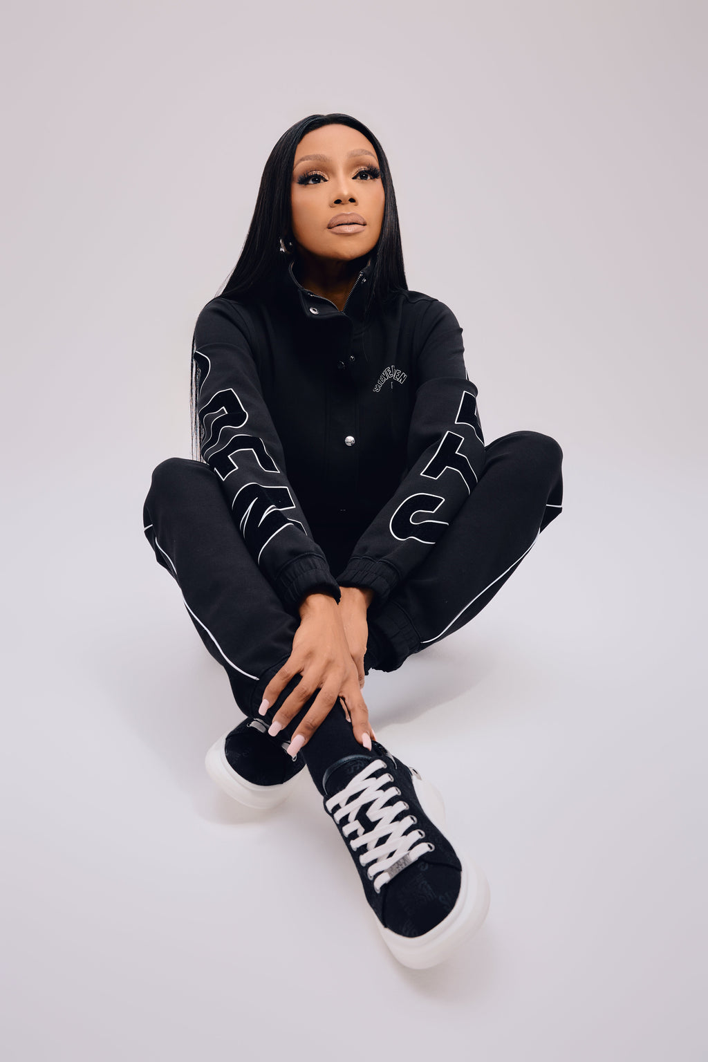 CAYLIN BLACK SCUBA BOILER SUIT